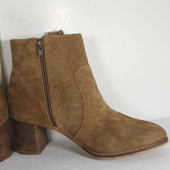 Coconuts By Matisse Women's Tina US 10M Tan Heels Ankle boots Booties - Picture 7 of 13